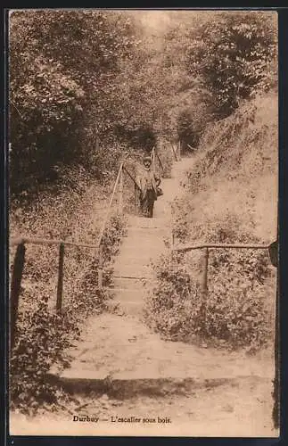 AK Durbuy, L`escalier sous bois