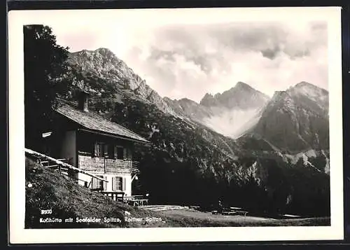 AK Rosshütte, Ansicht mit Seefelder Spitze