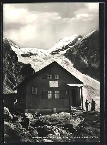 AK Rifugio Mezzalama /Val d`Ayas, Ansicht am Gletscher