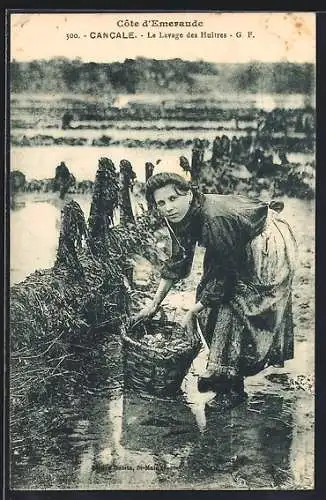 AK Cancale, Le Lavage des Huitres