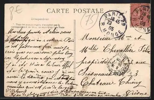 AK Paris, La Grande Roue