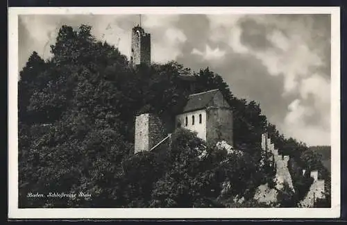 AK Baden, Schlossruine Stein