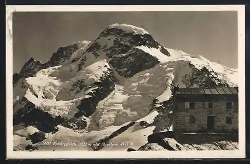 AK Sandegghütte im Winter