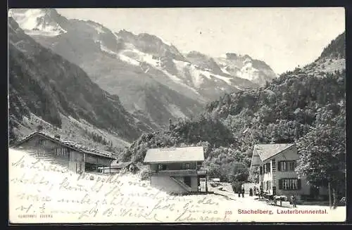 AK Stachelberg, Lauterbrunntal, Ortspartie