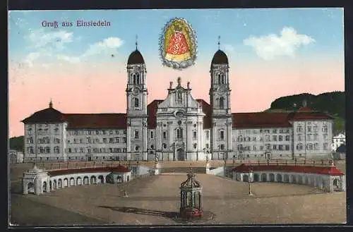 AK Einsiedeln, Partie am Kloster