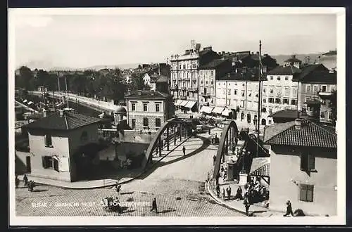 AK Susak, Granicni Most, Le Pont-Frontiere