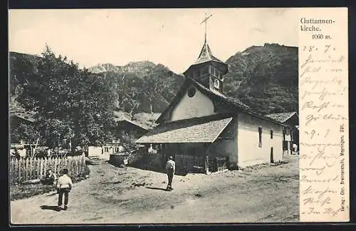 AK Guttannen, Ansicht der Kirche