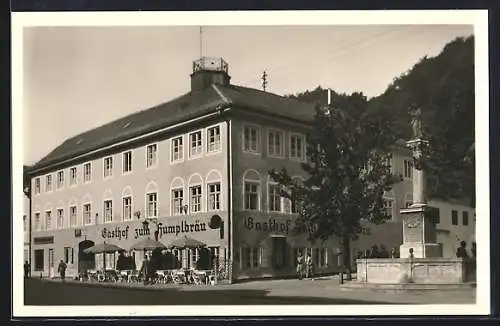 AK Wolfratshausen, Gasthof zum Humplbräu