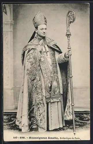 AK Monseigneur Amette, Archêveque de Paris