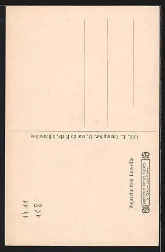 AK Waterloo, Evocation du passé, Napoleon