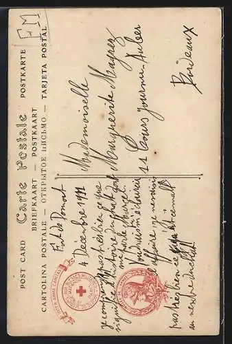 AK Buste par E. Guillaume, Napoléon commandant la Grande Armée