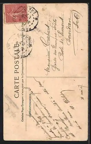 AK Palais de Fontainebleau, Napoléon Ier