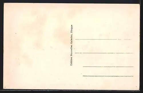 AK Dieppe, Le Versailles dans le Port, Passagierschiff