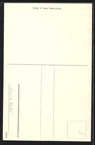 AK Scharnhorst, Motorboote Scharnhorst und Blücher auf der Leine