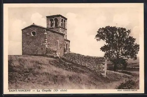 AK Saint-Vincent, La Chapelle (XIe siècle)