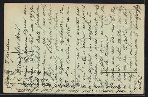 AK Lamure-sur-Azergues, Vue générale (côté Sud-ouest)