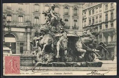 AK Lyon, Fontaine Bartholdi