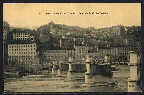 AK Lyon, Pont Saint-Clair et Coteau de la Croix-Rousse