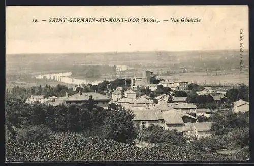 AK Saint-Germain-au-Mont-d`Or, Vue Générale