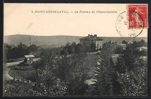 AK Saint-Genis-Laval, Le Plateau de l`Observatoire