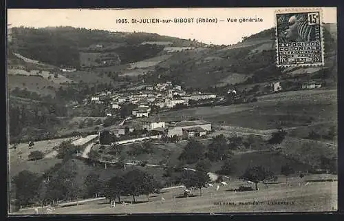 AK St-Julien-sur-Bibost, Vue générale