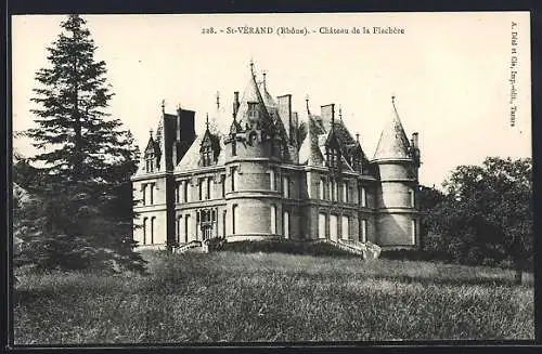 AK Saint-Vérand, Château de la Flachère