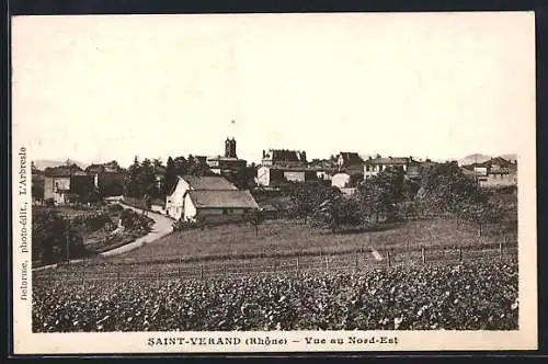 AK Saint-Vérand, Vue au Nord-Est