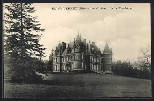 AK Saint-Vérand, Château de la Flachère