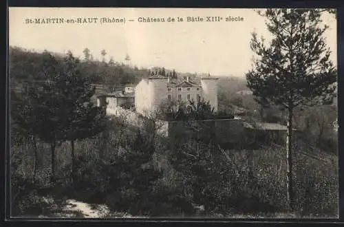 AK St-Martin-en-Haut, Château de la Bâtie XIIIe siècle