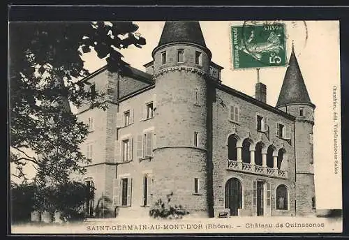 AK Saint-Germain-au-Mont-d`Or, Château de Quinsonas