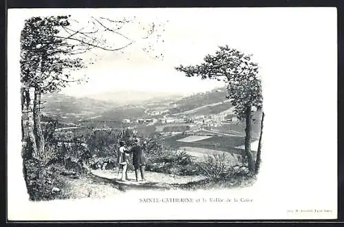 AK Sainte-Catherine, Vue sur la Vallée de la Coise