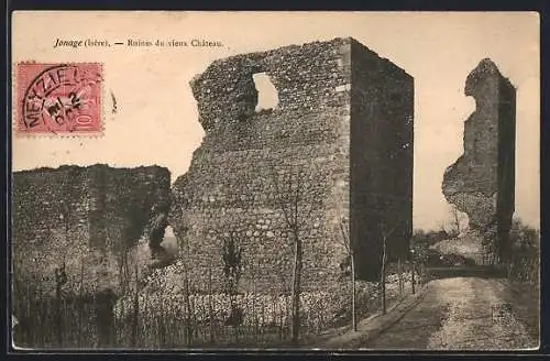 AK Jonage, Ruines du vieux Château