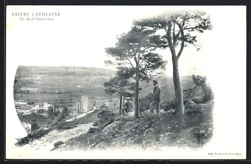 AK Sainte-Catherine, Vue de Châtcœurieux