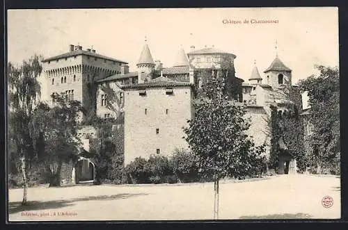 AK Chamousset, Château de Chamousset majestueux et ses tours historiques