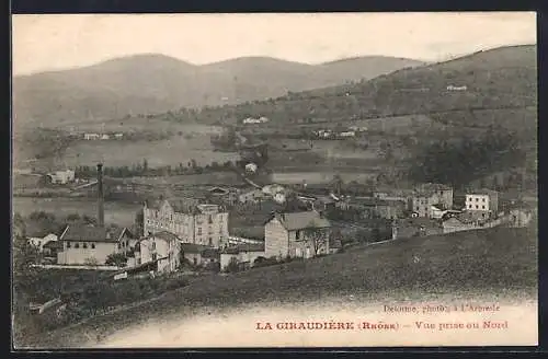 AK La Giraudière, Vue prise au Nord