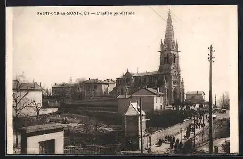 AK Saint-Cyr-au-Mont-d`Or, L`église paroissiale