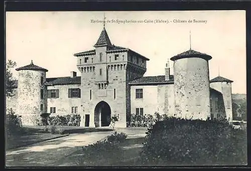 AK St-Symphorien-sur-Coise, Château de Saconay