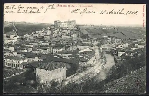 AK Sain-Bel, Vue générale du village et des environs