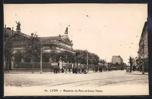 AK Lyon, Brasserie du Parc et Cours Vitton