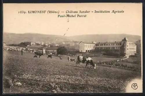 AK Limonest, Château Sandar, Institution Agricole Paul-Michel Perret