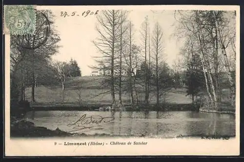 AK Limonest, Château de Sandar et étang pittoresque