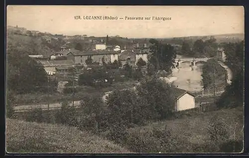 AK Lozanne, Panorama sur l`Azergues