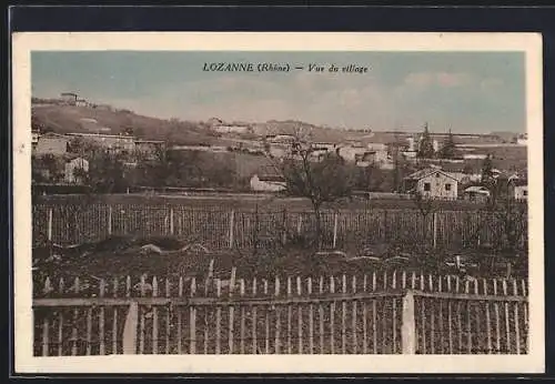 AK Lozanne, Vue du village