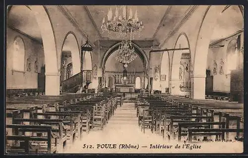 AK Poule, Intérieur de l`Église