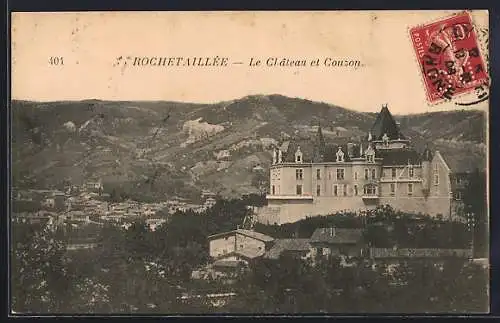 AK Rochetaillée, Le Château et Couzon