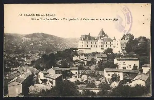 AK Rochetaillée, Vue générale et Couzon