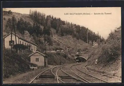 AK Les Sauvages, Entrée du Tunnel