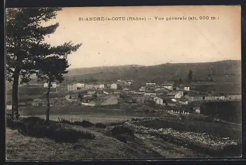 AK Saint-André-la-Côte, Vue générale (alt. 900 m)