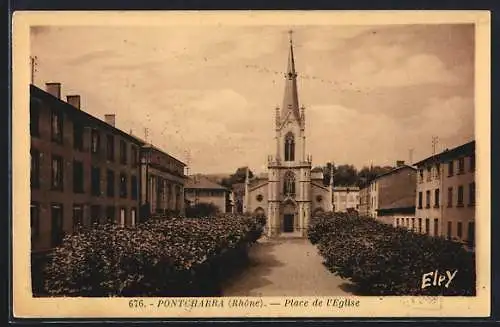 AK Pontcharra, Place de l`Église