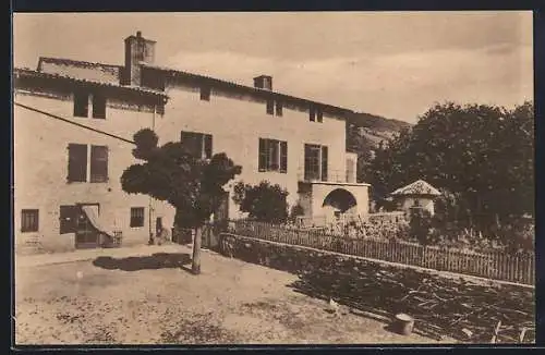 AK Poleymieux, Maison d`Ampère, Musée de l`électricité, Facade principale